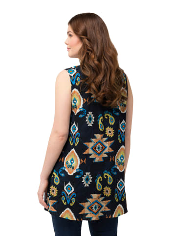 Ulla Popken Blusentop in marine