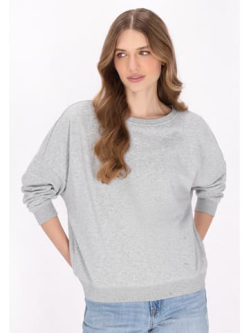 DreiMaster Women Sweatshirt in grey melange