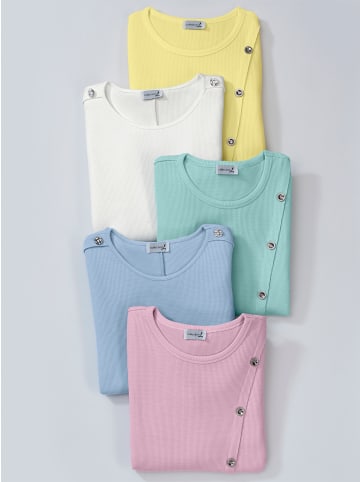 WITT WEIDEN Kurzarmshirt in ecru