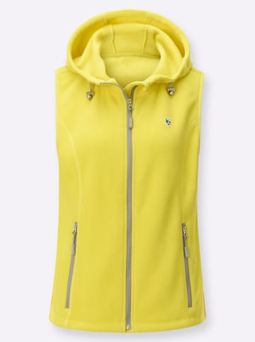 WITT WEIDEN Fleece-Weste in limone