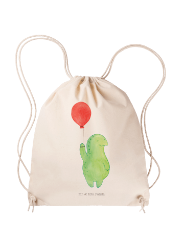 Mr. & Mrs. Panda Stofftasche Schildkröte Luftballon ohne Spruch in Creme