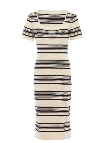 VIRITA Women Strickkleid in Wollweiss