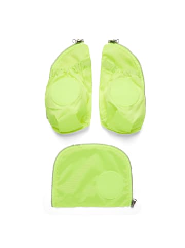 Ergobag Zubehör Fluo Seitentaschen Sicherheitsset 3tlg. in gelb