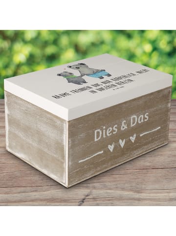 Mr. & Mrs. Panda Aufbewahrungsbox Trennung von den Eltern mit Sp... in Weiß