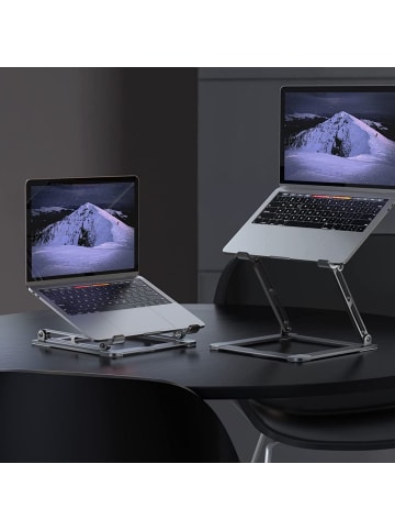 TechProtect ULS400 Laptopständer ausziehbar bis 17 Zoll
