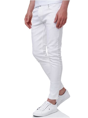 Tazzio Jeans "19534" - Skinny Fit - in Weiß