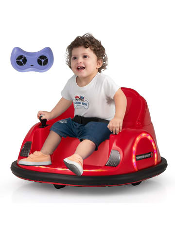 COSTWAY Autoscooter für Kinder in Rot