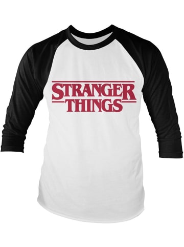 Stranger Things Longsleeve in Weiß