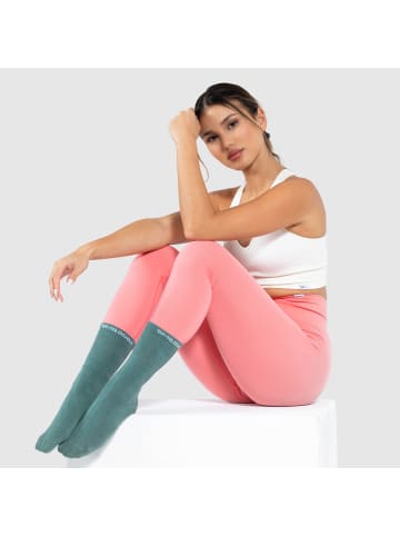 SMILODOX Damen Tennissocken 2er Pack Multicolor in Grün