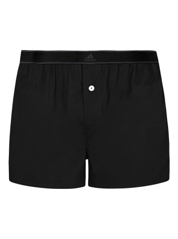 adidas 2er Pack Active Woven Boxer  in Schwarz