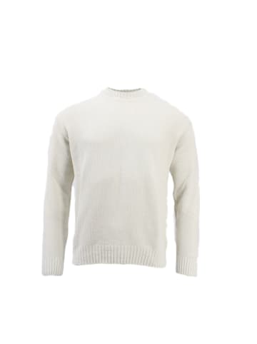 BOSS Strickpullover in Open white