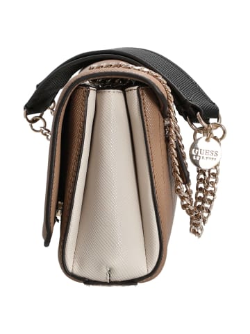 Guess Noelle II Xbody Flap - Umhängetasche 24 cm (garnet) in tan multi
