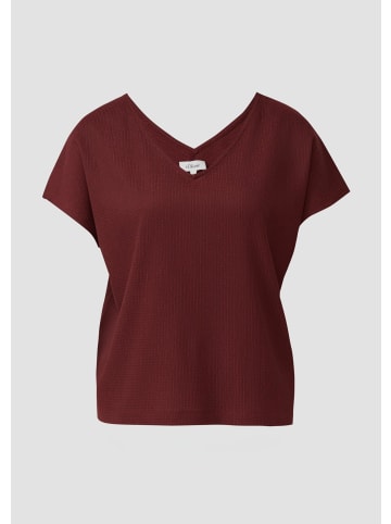 s.Oliver T-Shirt in 3903_bordeaux