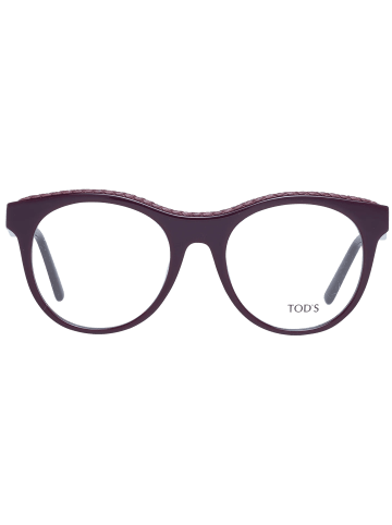 TOD'S Frauen Optische Fassungen Rund Lila