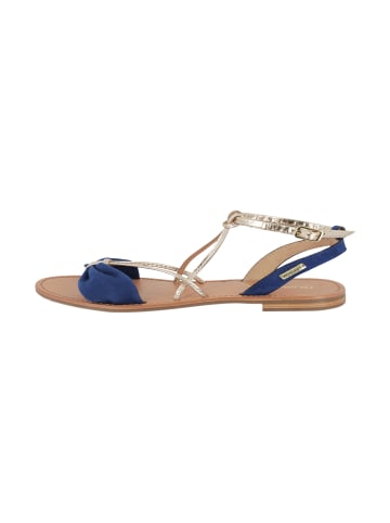 Les Tropéziennes par M Belarbi Ledersandalen Les Hiromak Suede Blau