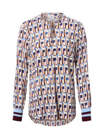 EMILY VAN DEN BERGH Bluse in marine altrosa - 0001