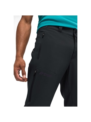 Maier Sports Outdoorhose Latit Slim in Schwarz