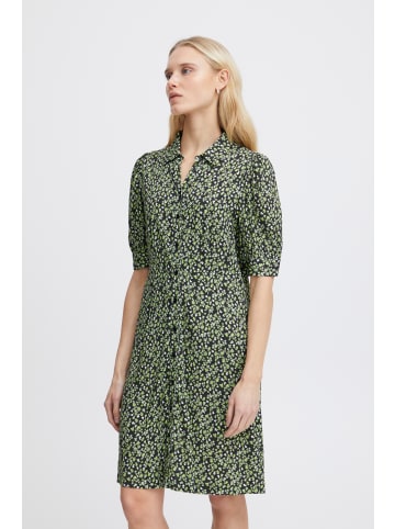 ICHI IHAYA DR2 Regular fit in Sprucestone Flower Aop