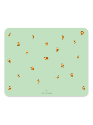 Tinyloaders XL Platzdeckchen Platzmatte Tischset frei von BPA, 65 cm x 50 cm, MONKEY