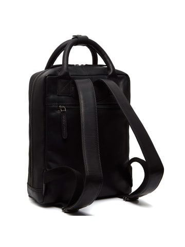 The Chesterfield Brand Wax Pull Up Lincoln Rucksack Leder 32 cm Laptopfach in black