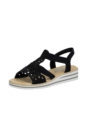 rieker Sandalette in schwarz
