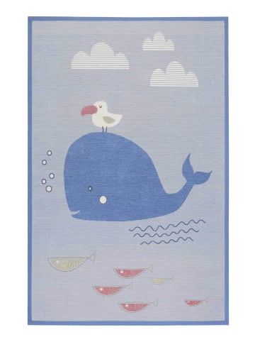 ESPRIT Kinderteppich Whale Buddy in blau