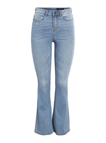 Noisy may Flared Jeans in Light Blue Denim