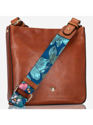 Jekyll & Hide Geneva Umhängetasche Leder 21 cm in braun