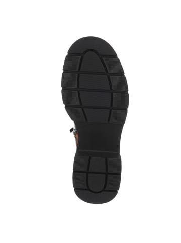 Ital-Design High Heel in Schwarz und Leo