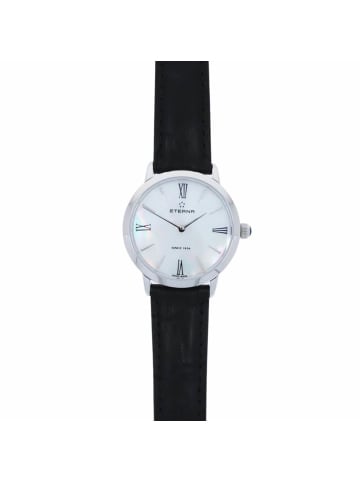Eterna Quarzuhr für Damen in silber