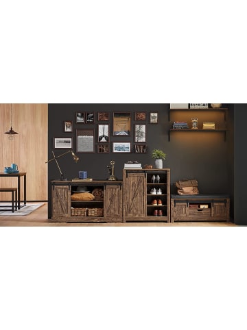 SoBuy Schuhbank in Natur - (B)101 x (H)46 x (T)35cm