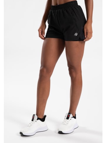 Gorilla Wear Katy 2-in-1 Shorts - Schwarz