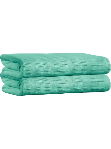 Erwin Müller Baumwolle Sommerdecke 2er-Pack in mint
