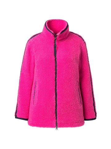 LAURASØN Sweatjacke in hibiskuspink