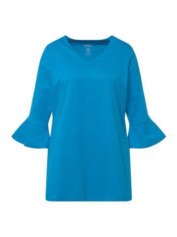 Ulla Popken Longshirt in seeblau