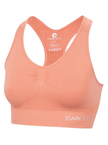 Stark Soul® Seamless Light Sports Bra - Sport BH in peach