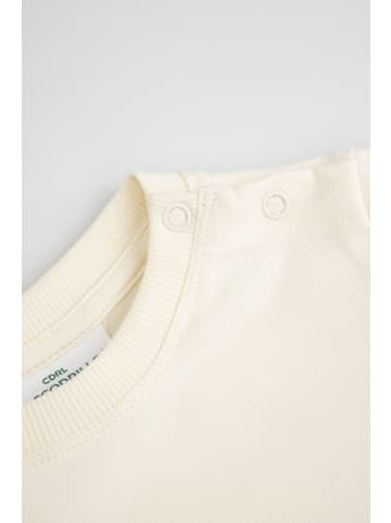 Coccodrillo T-shirt mit kurzen Ärmeln in ecru