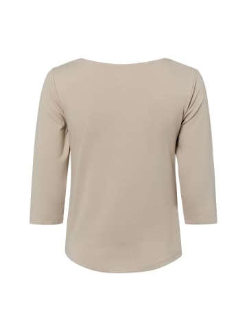 Franco Callegari Langarmshirt in taupe - 0005