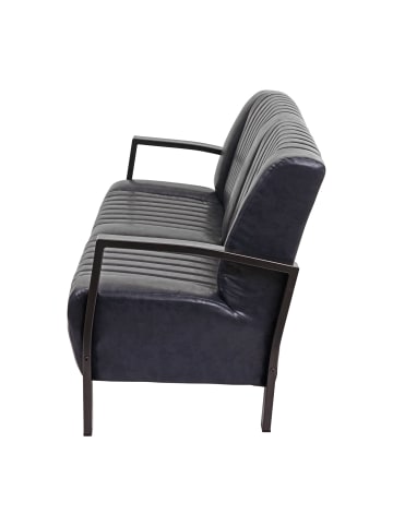 MCW 2er Sofa H10 im Industriedesign, Vintage grau