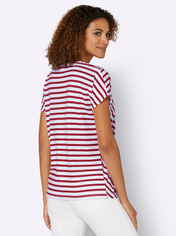 WITT WEIDEN Streifenshirt in kirsche-weiß-gestreift