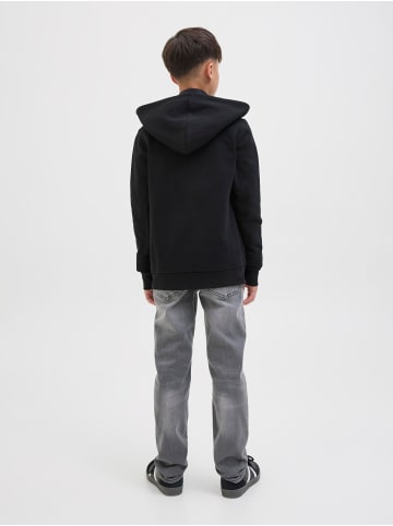 JACK & JONES Junior Kapuzenjacke in Black