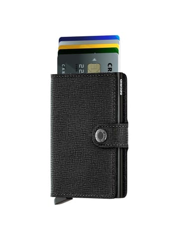 Secrid Crisple Miniwallet - Geldbörse RFID 6.5 cm in schwarz