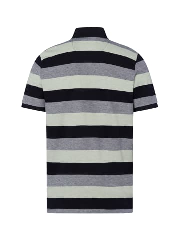 Andrew James Poloshirt in marine lind - 0004