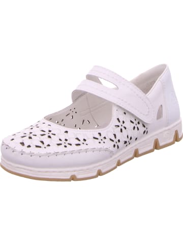 rieker Halbschuhe in weiss/weiss
