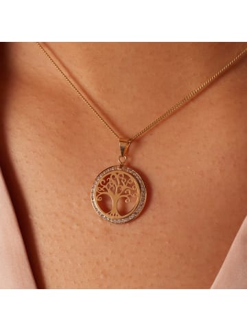 Lucardi 585 Gold AnhÃ¤nger  Rund