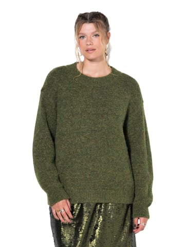 Pullover in dunkel khaki