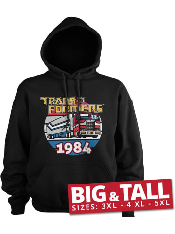 Transformers Hoodie "Optimus Prime 1984" in Schwarz