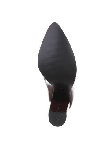Ital-Design High Heel in Weinrot