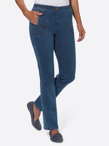 WITT WEIDEN Schlupfjeans in blue-stone-washed