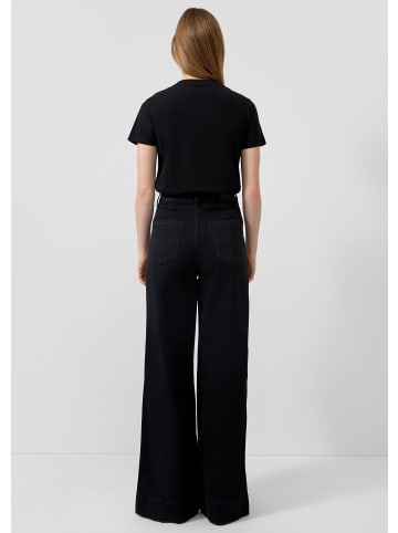 QS T-Shirt in 99D0_schwarz